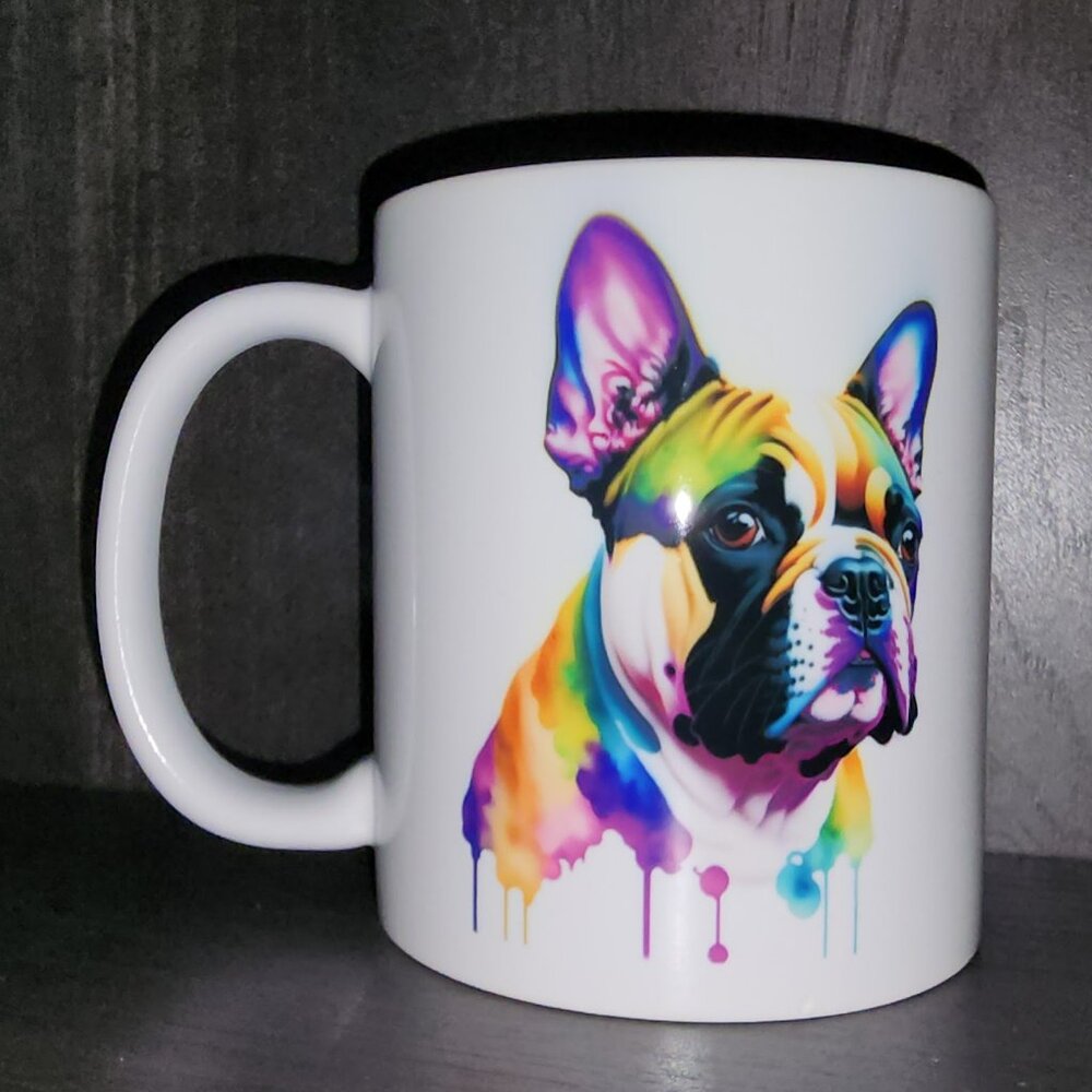 11 oz French bulldog coffee cup **NEW**